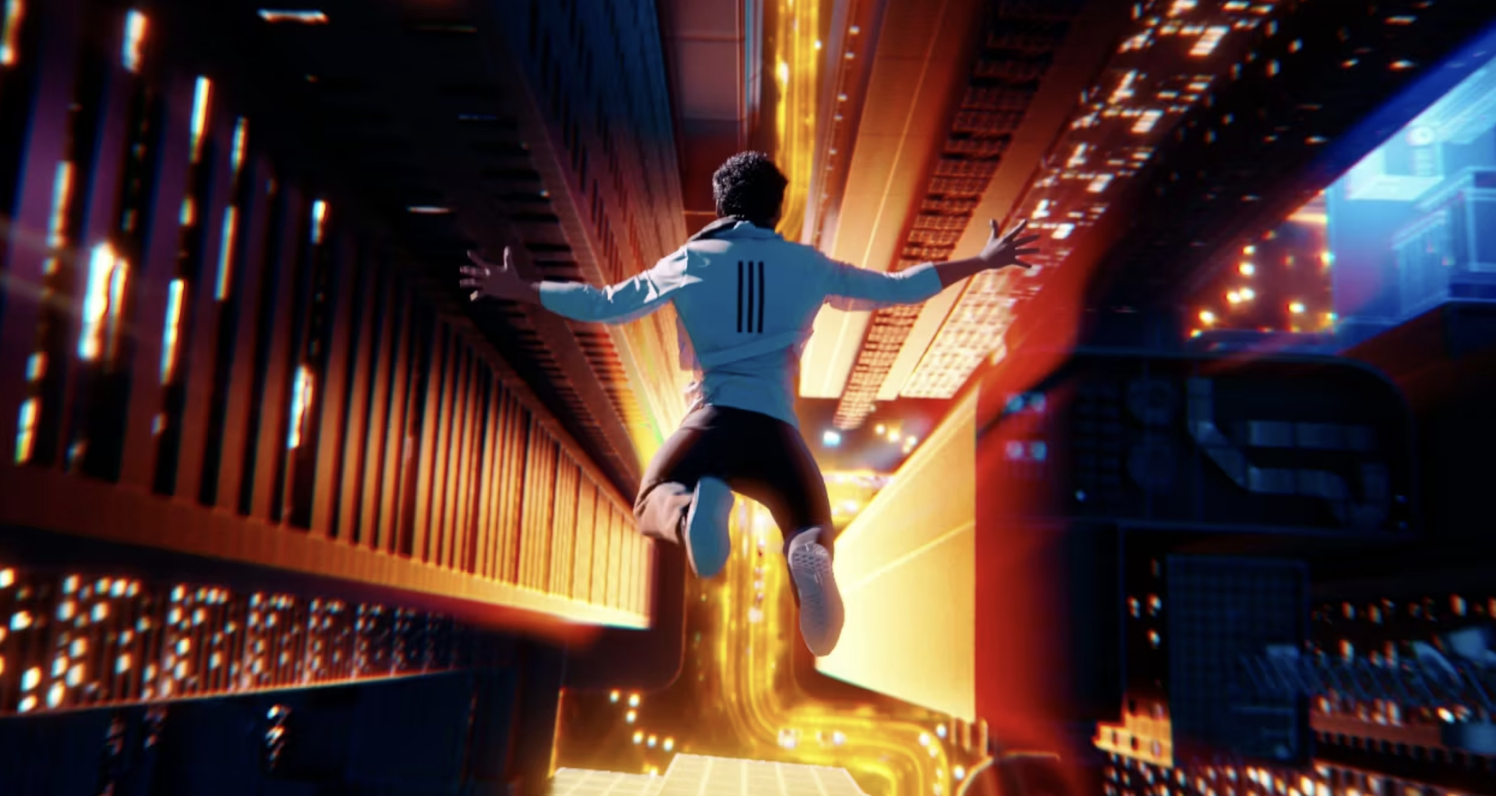 still from Vodafone Relentless